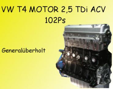 Motor Vw T4 2.5 TDI ACV 102Ps ÜBERHOTL GARANTIE!!!