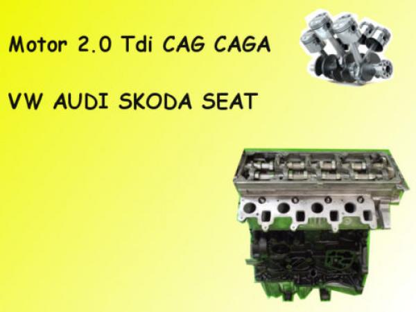MOTOR 2.0 TDI VW AUDI SEAT SKODA CAG CAGA CAGB CAGC ÜBERHOLTE !!